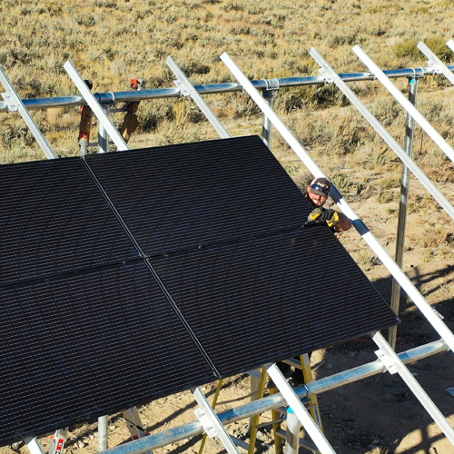 RALOS Installing a Ground-Mount Solar System
